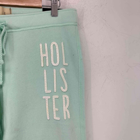 ホリスター Hollister  THE HOLLISTER SKINNY スウェットパンツ ラインストーンワッペン レディース JPN:L